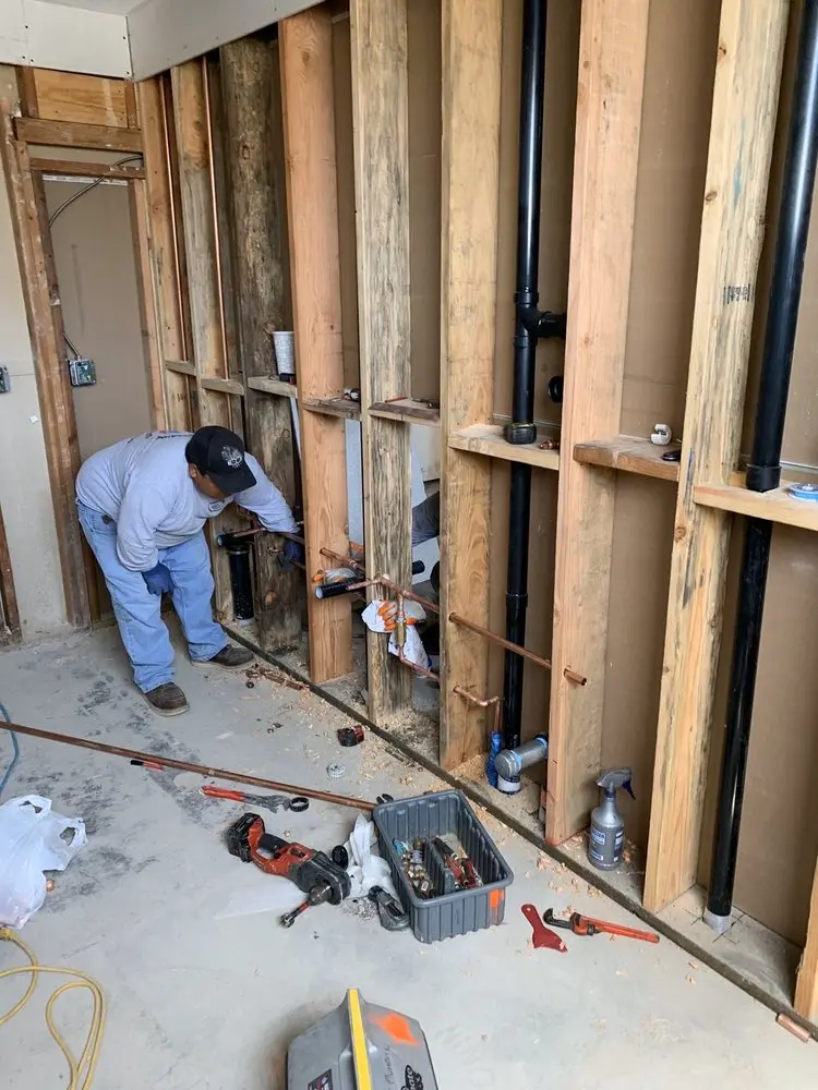 Commercial rough-in plumbing for Trenchless Sewer Repair in Atoka